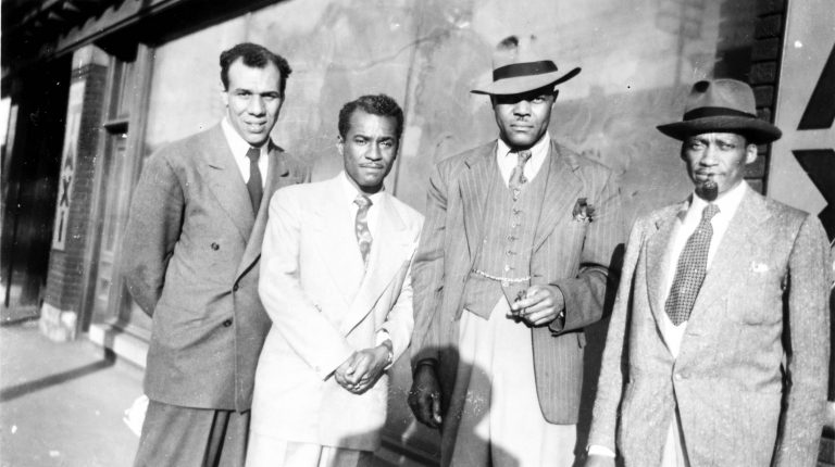 Four members of the Brotherhood of Sleeping Car Porters