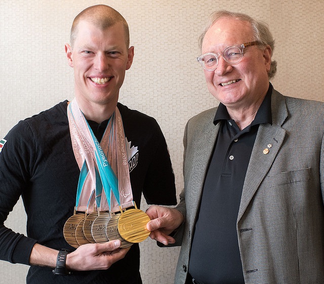 Mark Arendz et Wade MacLauchlan