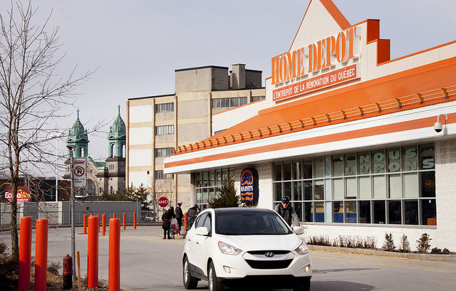 Photograph of a Home Depot Store