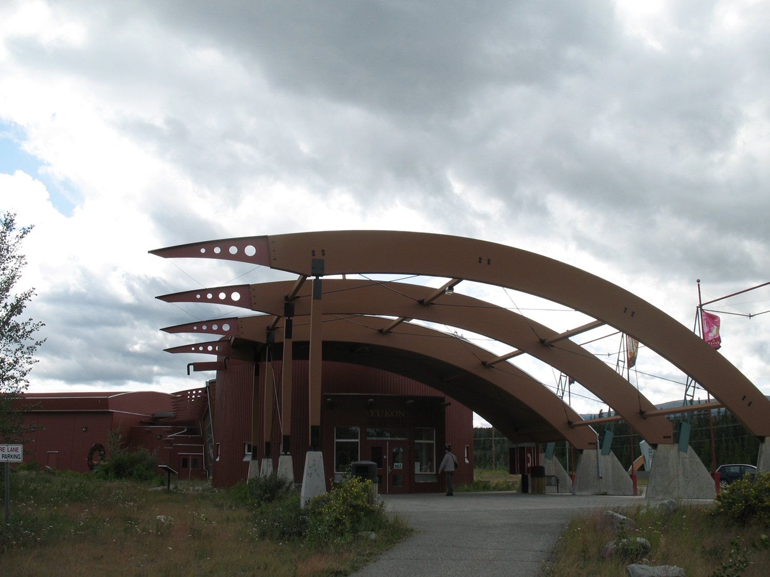 Centre d’interprétation de la Béringie du Yukon Entrée du Centre d’interprétation de la Béringie du Yukon